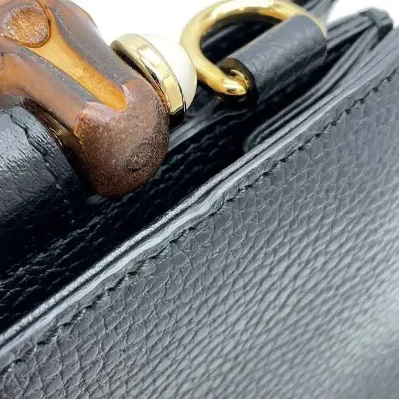 Gucci Nimfair Bamboo 2Waybag Leather #102032G92B - Picture 11 of 14